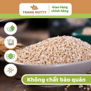 500G Hạt Diêm Mạch Quinoa Trắng Hữu Cơ - Cho bé ăn dặm ăn chay | TRANG NUTTY 