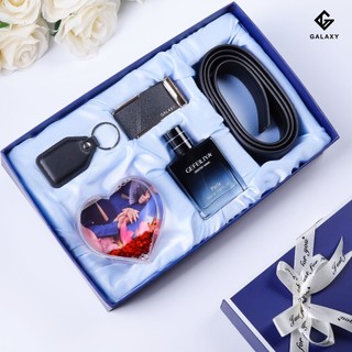  Set Thắt Lưng Nước Hoa Nam Dây Nịt Nam Khung Ảnh Để Bàn Trái Tim Tặng Kèm Móc Khóa Da In Ảnh Miễn Phí Quà Tặng Ý Nghĩa 