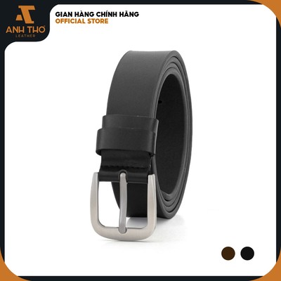 [Bản 2.8cm] Thắt lưng da bò bản nhỏ SMK3-02 | Anh Tho Leather