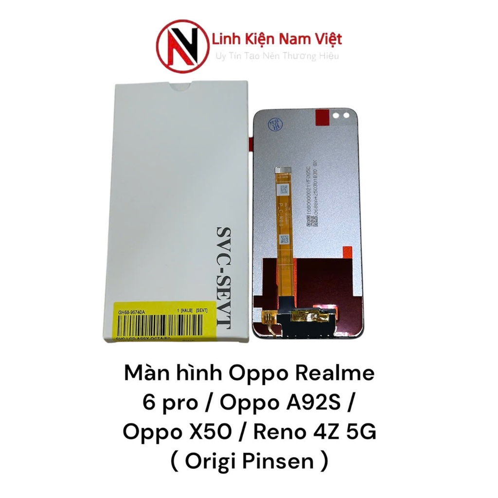 Màn hình Oppo Realme 6 pro / Oppo A92S / Reno 4Z 5G ( Origi Pinsen )  Tặng kèm vít + keo