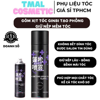 GÔM XỊT TÓC MKR 200ML keo xịt tạo phồng giữ nếp mềm tóc và bồng bềnh tự nhiên