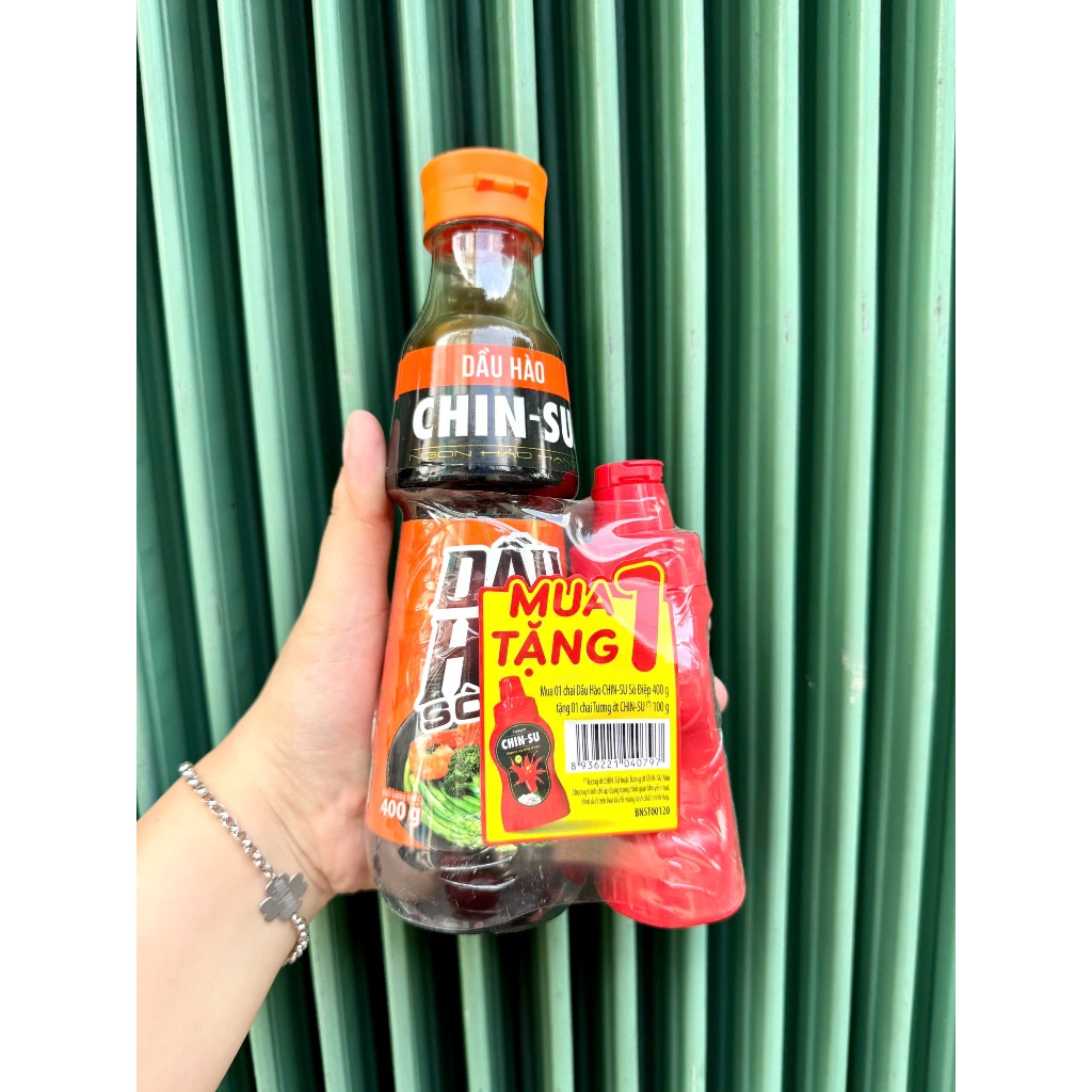 Dầu Hào Chinsu 400gr tặng kèm Tương Ớt 100gr