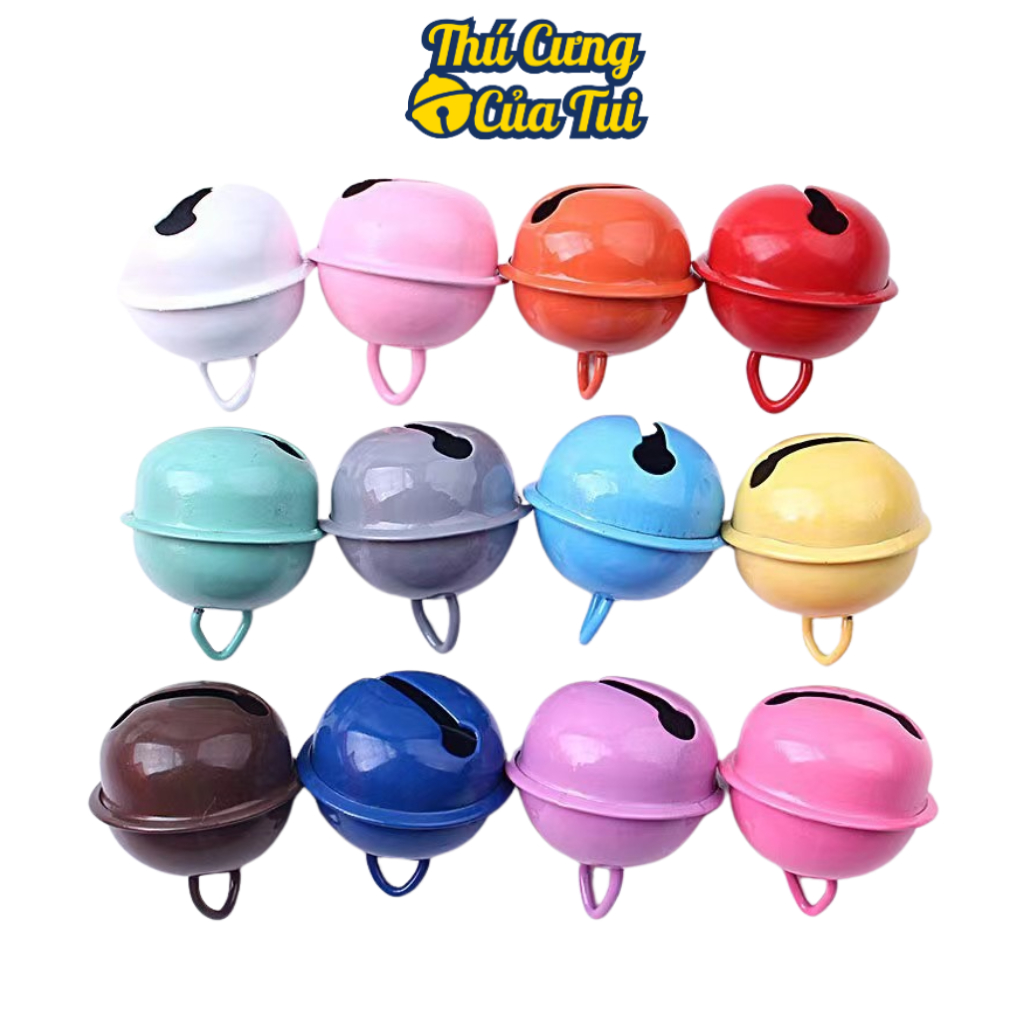 Chuông lục lạc đeo cổ cho thú cưng chó mèo 22mm size to - Thú Cưng Của Tui