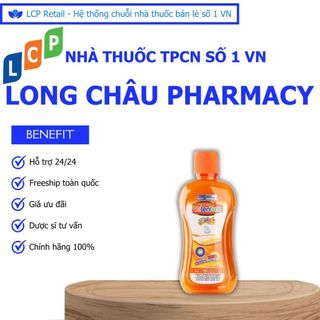 Nước súc miệng Valentine Kiddy Thái Dương giúp bảo vệ sức khỏe miệng cho trẻ (250ml)