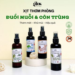 Xịt Thơm Phòng Sả Chanh 100ml, Xịt Thơm Khử Mùi Hiệu Quả, Dễ Chịu, Thư Giãn Không Gian