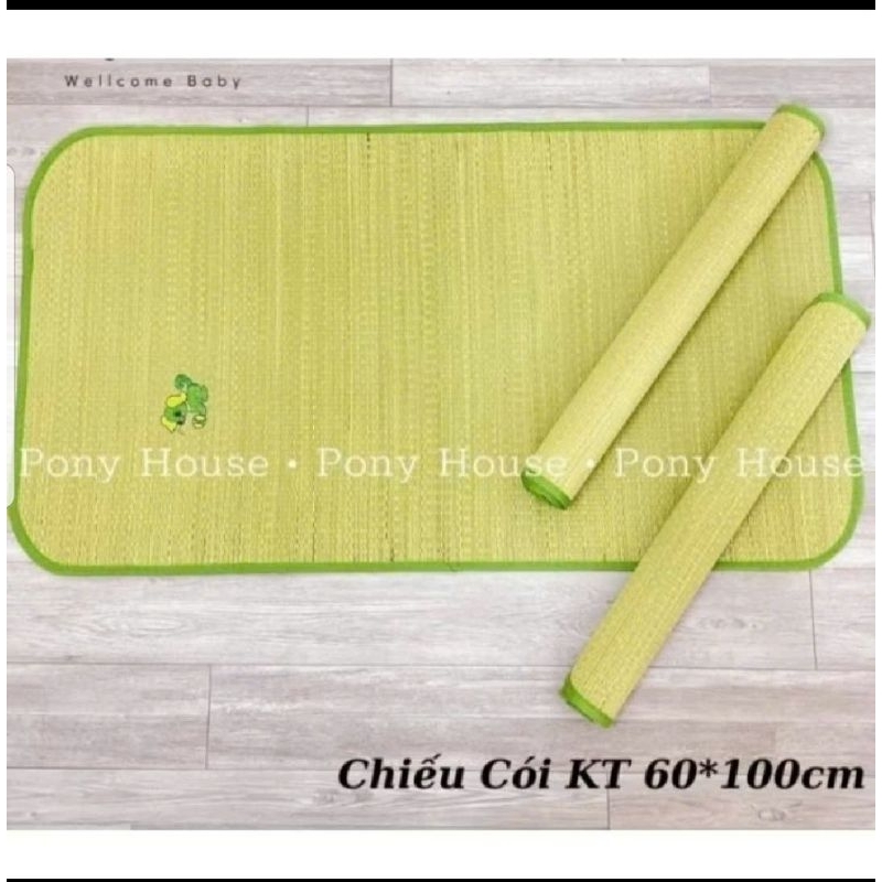 Chiếu Cói, Chiếu Lót Lôi Thoáng Mát Nằm Mùa Hè Cho Bé
