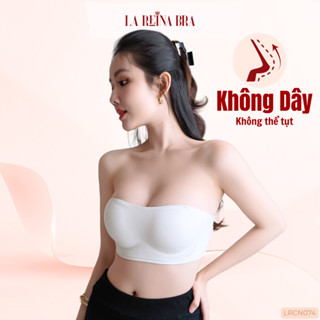Áo Cúp Ngực Chống Tụt LA REINA BRA – Nâng Đẩy Ngực Tốt, Không Viền Không Lộ, Su Non Mát Lạnh-LRCN074