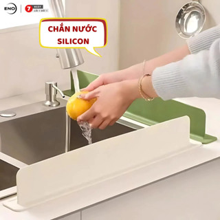 Tấm chắn nước silicon dùng cho bồn rửa bát bàn bếp ngăn bắn nước dầu mỡ vệ sinh sạch sẽ ENO-CN01