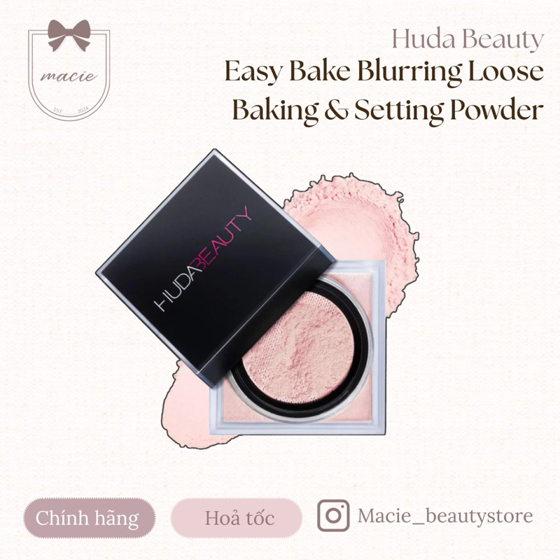 (Sẵn+Hoả tốc) Phấn phủ Huda Beauty Easy Bake