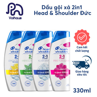 Mẫu Mới Nhất Dầu Gội Xả 2in1 Head & Shoulder Làm Sạch Gàu Tóc Mềm Mượt Chai 330ml Hàng Chính Hãng Đức