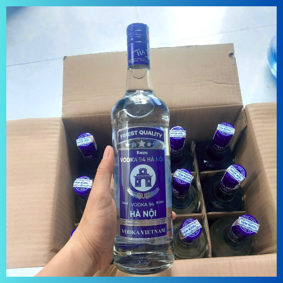 VODKA HÀ NỘI  300ml - 750ml " 39,5%"