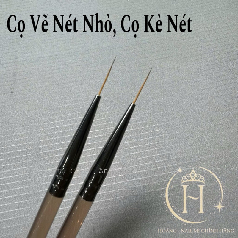 Cọ Nhật Dingxi vẽ nét nhỏ 15mm , cọ kẻ nét thẳng 15mm, cọ loại xịn vẽ móng - Hoangtb319