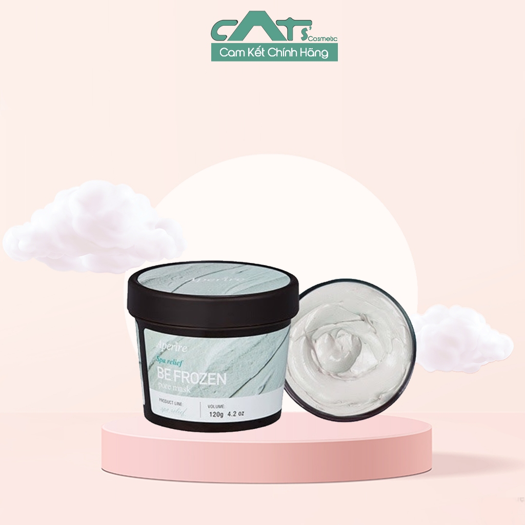 Mặt Nạ Đất Sét Aperire Spa Relief Pore Mask 120g (catscosmetic)