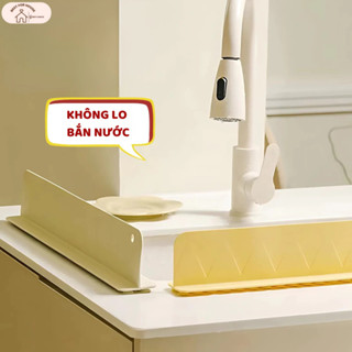 Tấm chắn nước silicon dùng cho bồn rửa bát bàn bếp ngăn bắn nước dầu mỡ vệ sinh sạch sẽ BEST-CN01