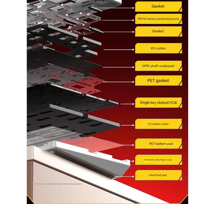 Bàn phím cơ khung nhôm LEOBOG HI75C - 3 mode kết nối - Keycap PBT - LED RGB - APP Marco - Núm vặn | BigBuy360 - bigbuy360.vn