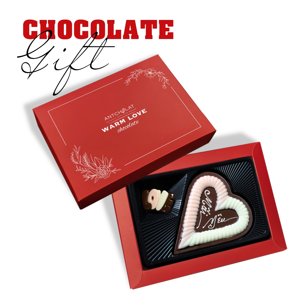 Socola quà tặng Antcholat Warm Love Chocolate/ S01