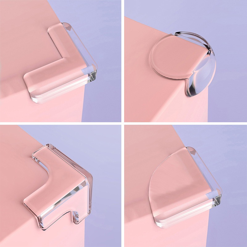 Bộ 4 Miếng Bọc Cạnh Bàn Silicon An Toàn Cho Bé