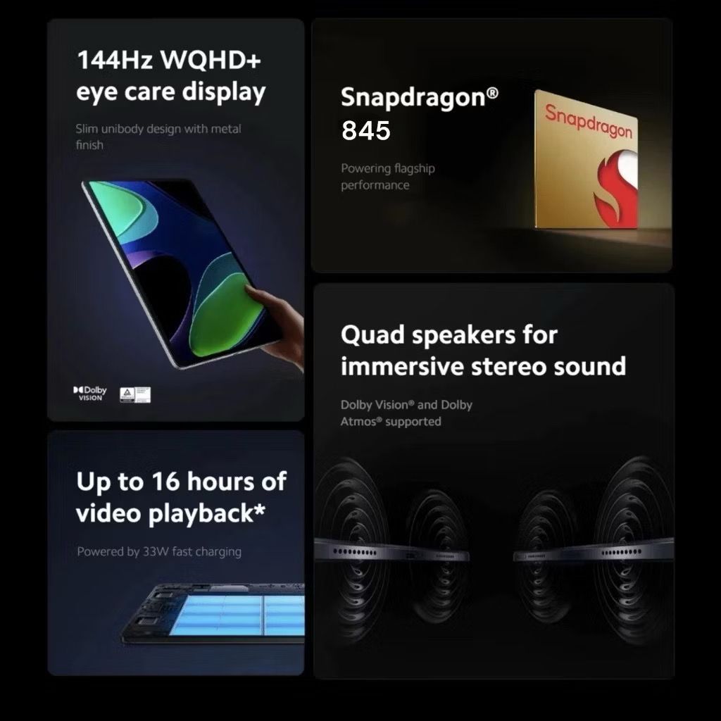 🔥MÁY TÍNH BẢNG CHƠI GAME🔥 2025 Realme Pad 70 |RAM 16GB 512GB ROM | Snapdragon 865 | 20000mAh | Khe cắm SIM kép | BigBuy360 - bigbuy360.vn