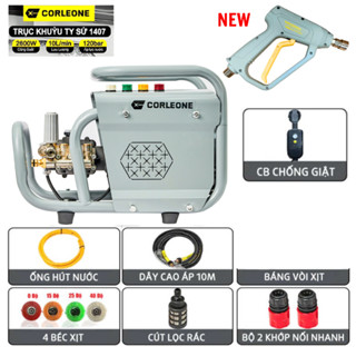Máy Rửa Xe Áp Lực Cao Corleone G500 2600w 120 Bar Lõi Ti Sứ