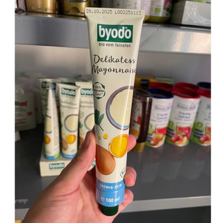 Sốt Mayonnaise (mayone) hữu cơ Byodo Đức Date t1/2027 Mới nhất