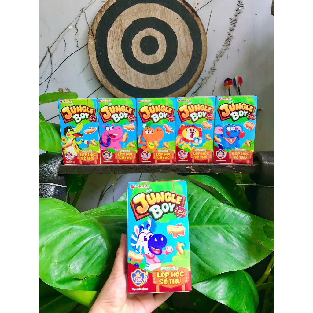 Bánh Cá Vị Bò Bít Tết Orion Jungle Boy