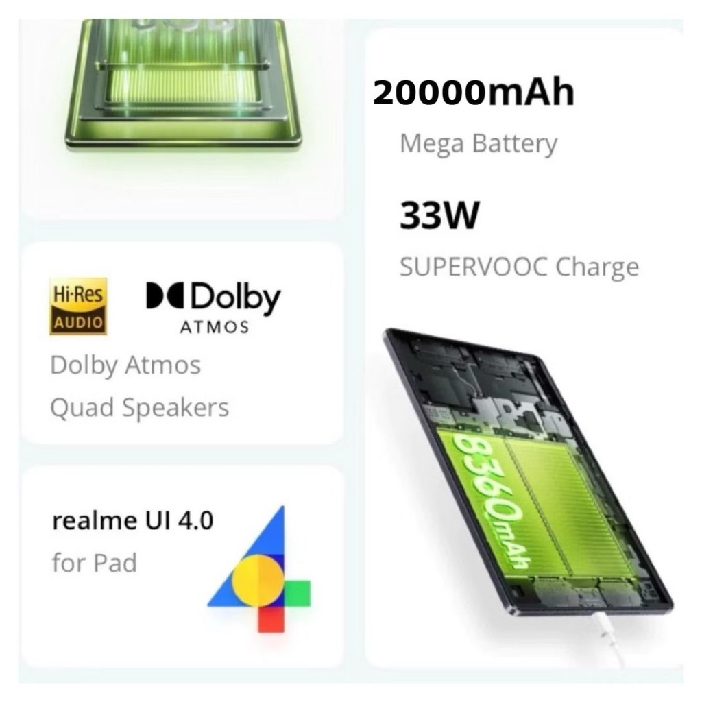 🔥MÁY TÍNH BẢNG CHƠI GAME🔥 2025 Realme Pad 70 |RAM 16GB 512GB ROM | Snapdragon 865 | 20000mAh | Khe cắm SIM kép | BigBuy360 - bigbuy360.vn