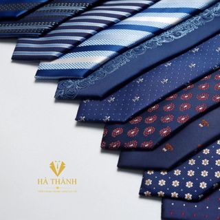 Cà Vạt Lụa Cao Cấp Phối Vest Trẻ Trung Lịch Lãm