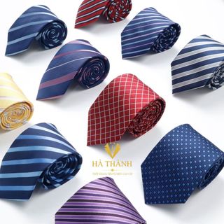 Cà Vạt Lụa Cao Cấp Phối Vest Trẻ Trung Lịch Lãm