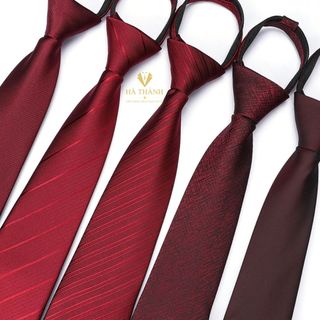 Cà Vạt Lụa Cao Cấp Phối Vest Trẻ Trung Lịch Lãm