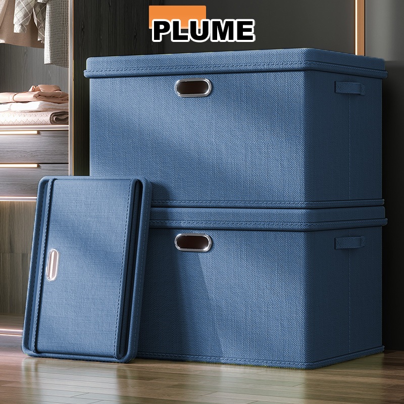 Hộp Vải Đựng Quần Áo Có Nắp,Thùng Đựng Quần Áo Gấp Gọn Đa Năng ,Sức Chứa Lớn Không Mùi Chắc Chắn Và Bền bảng PP Cao Cấp