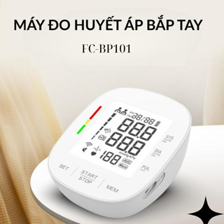 Máy đo huyết áp bắp tay iTrust BP101 Chính Hãng, màn hình LCD, tấm nền sáng