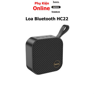 Loa bluetooth Hoco HC22 hỗ trợ Bluetooth, FM, thẻ TF, đĩa U,TWS, có quay treo loa - PK Online