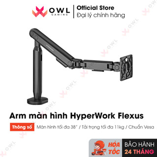 Arm màn hình HyperWork Flexus PA01 (Hàng chính hãng)