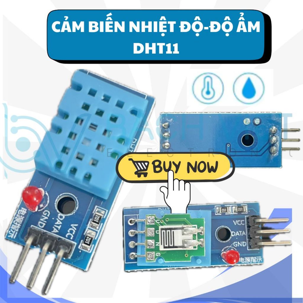 Cảm biến nhiệt độ - độ ẩm DHT11