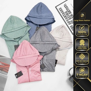   CÓ BIGSIZE  Áo chống nắng Nữ 2 lớp dáng ngắn GUNO che tay chống tia UV thoáng khí có mũ rộng vành 