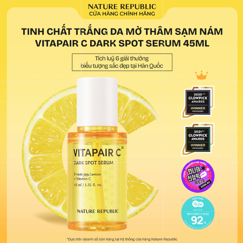  TINH CHẤT TRẮNG DA MỜ THÂM SẠM NÁM VITAPAIR C DARK SPOT SERUM 45ML 