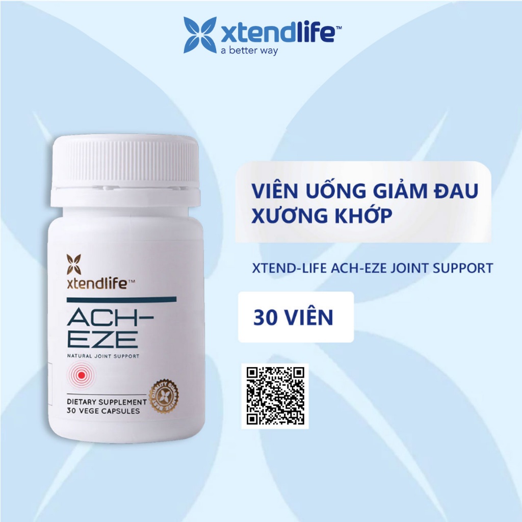 Viên uống giảm đau xương khớp Xtend-Life ACH-EZE Joint Support (30 viên)