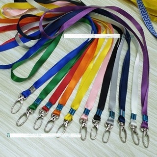 Dây đeo thẻ bảng tên 1cm móc xoay 360 độ bản 1cm DÂY LỤA MÓC XOAY