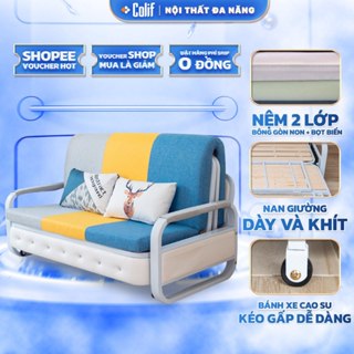  Ghế Sofa Giường Gấp Gọn Thông Minh COLIF CS – Đệm Cao Su Non Êm Ái – Tặng 2 Gối 