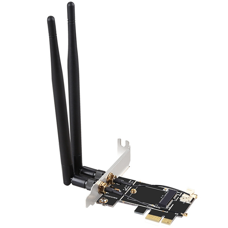 Bộ chuyển đổi card wifi PCI-E sang M.2 NGFF cho card Ax200, Ax210 ... có bluetooth