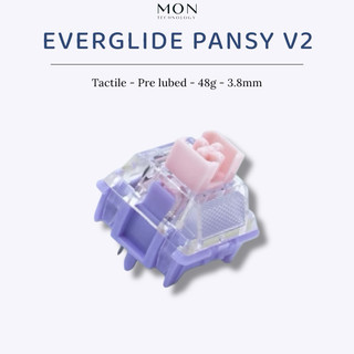 [Sẵn Hàng] Switch bàn phím cơ Everglide Pansy V2