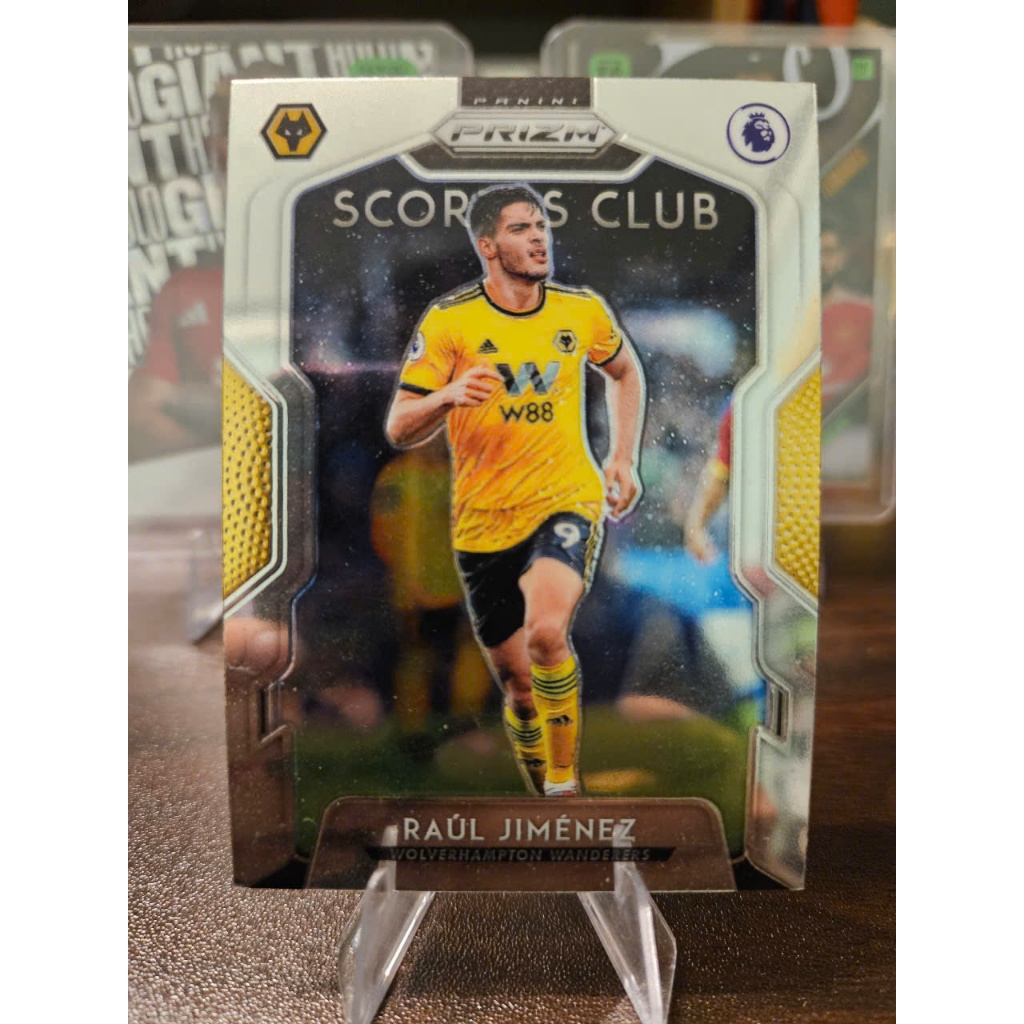 Thẻ SCORES CLUB Raul Jimenez Panini Prizm 2019/2020 (Wolves) (19/20)