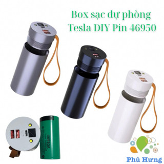 Box Sạc dự Phòng Tesla DIY dùng Pin 46950