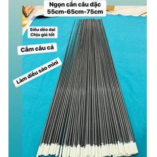 Nan Cacbon đặc mini siêu dẻo 45cm 50cm 60cm 85cm Làm diều sáo,Ngọn cần câu mini, Cần cắm câu cá,