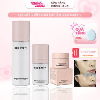   HOẢ TỐC  Xịt Lót Dưỡng Da Cấp Ẩm Khoá Ẩm RED EARTH Moisturizing Face Base Cream Mist Trước MakeUp WINWIN COSMETICS 