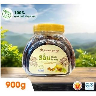SẤU NGÂM ĐƯỜNG HỒNG LAM 900g