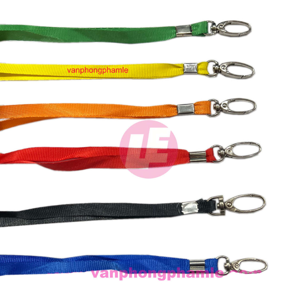 Dây đeo lụa 1F kẹp móc xoay 360 độ (Dây)
