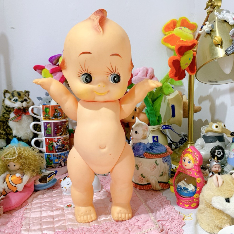 búp bê nhựa dẻo kewpie nhật bản vintage