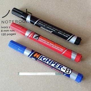 BÚT LÔNG DẦU LỚN MONAMI Highper-B Permanent Marker