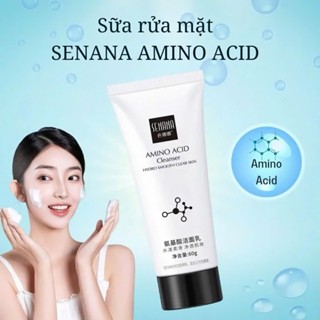  Sữa Rửa Mặt SENANA 60G Lấy Sạch Bụi Bẩn Giúp Da Trắng Sáng Giảm Mụn Kiểm Soát Dầu Nhờn 